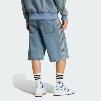 Worn Blue Denim-