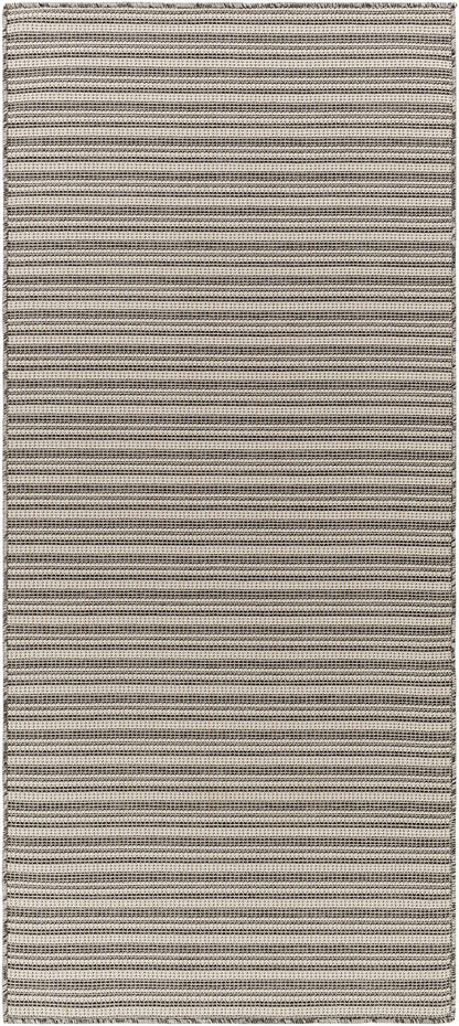 Greg Black Outdoor Area Rug - Clearance