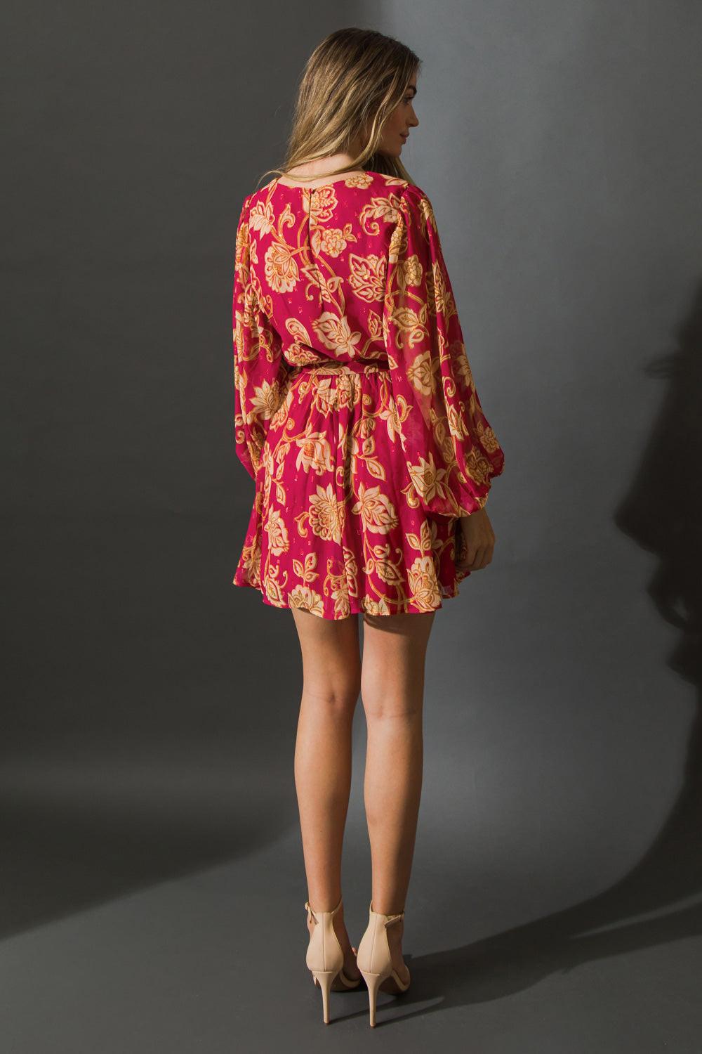One That Got Away Woven Mini Dress