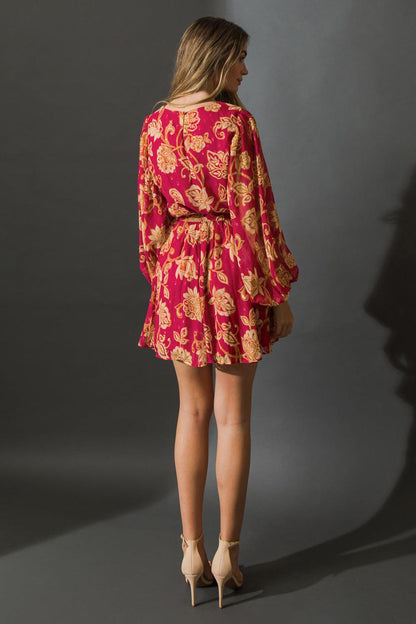 One That Got Away Woven Mini Dress