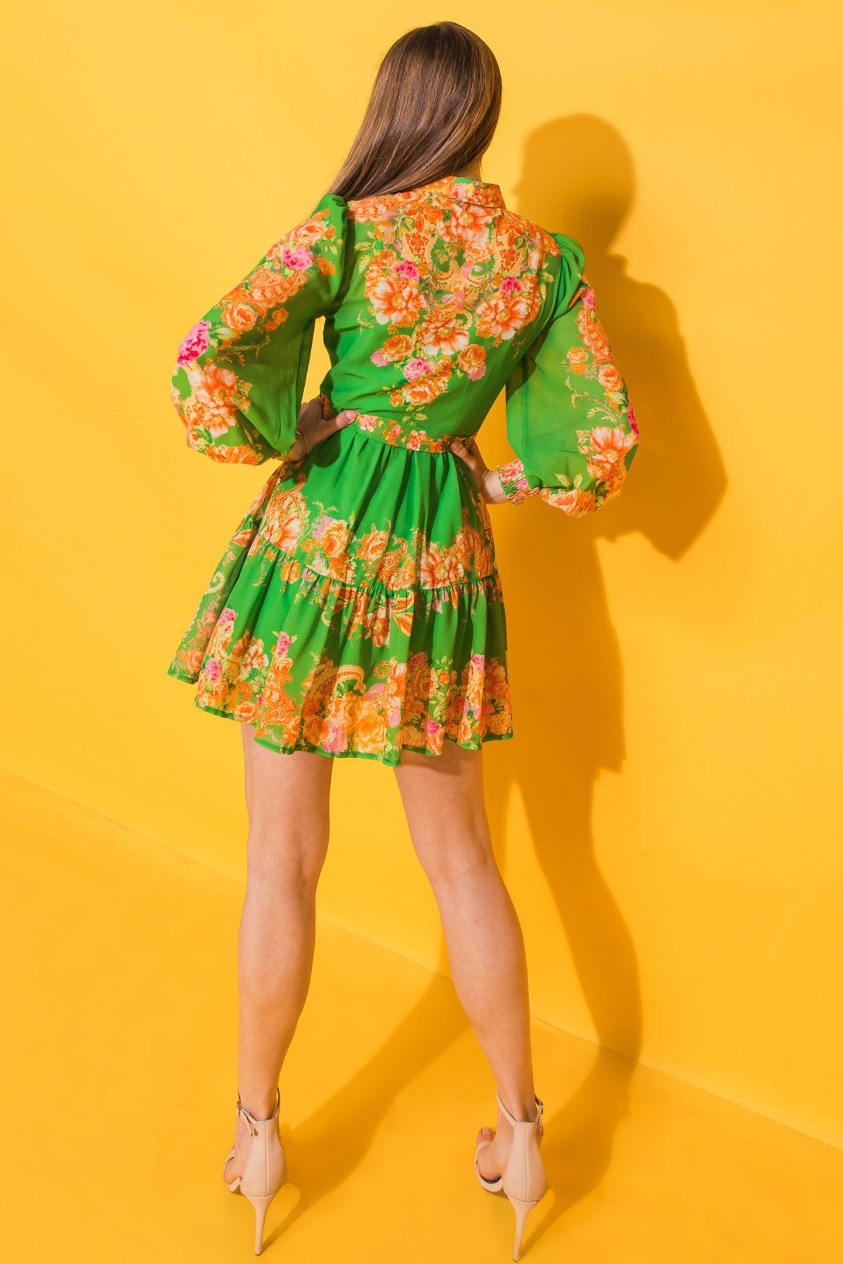 Furtherst Thing Woven Mini Dress