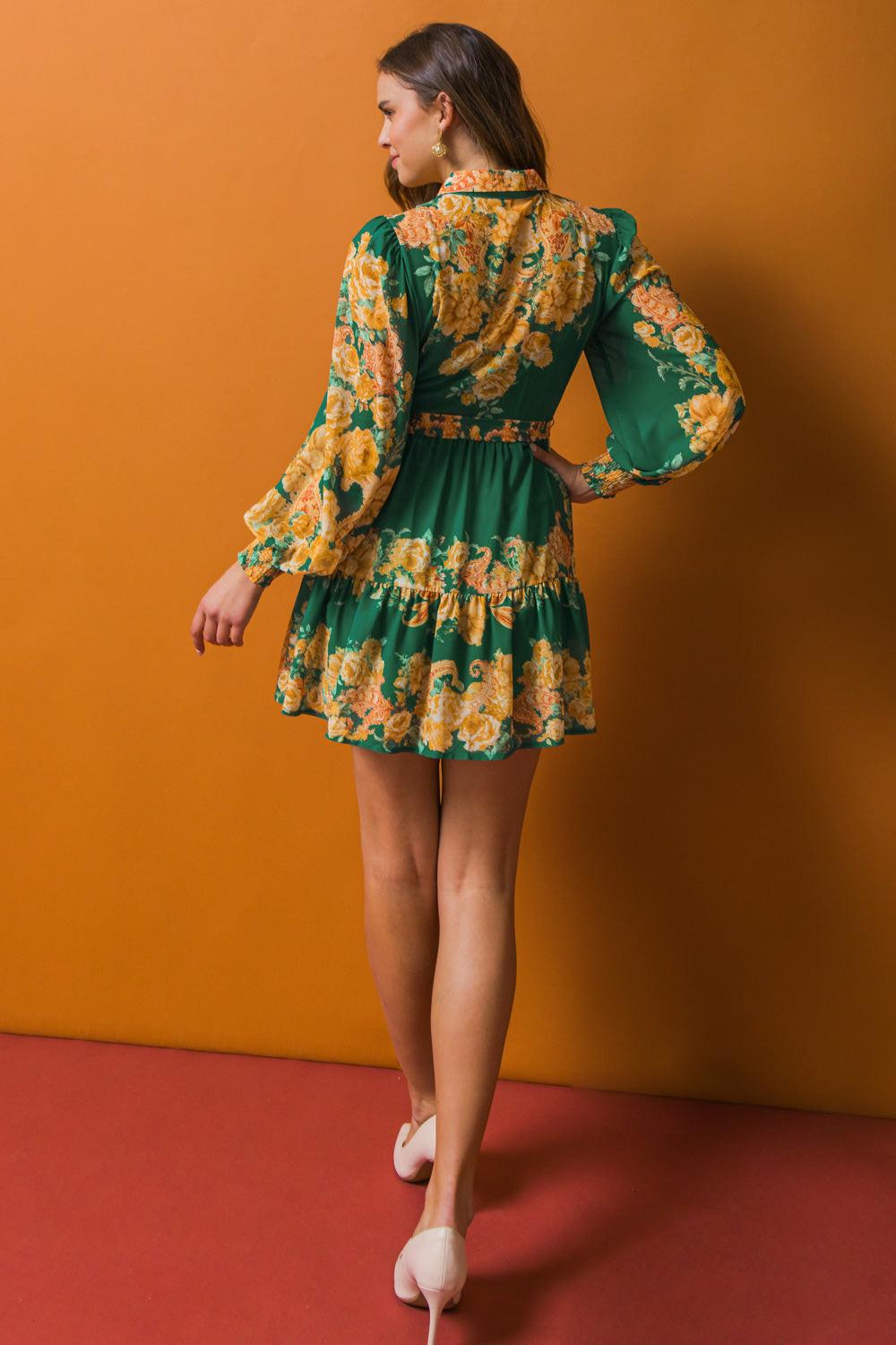 Furtherst Thing Woven Mini Dress