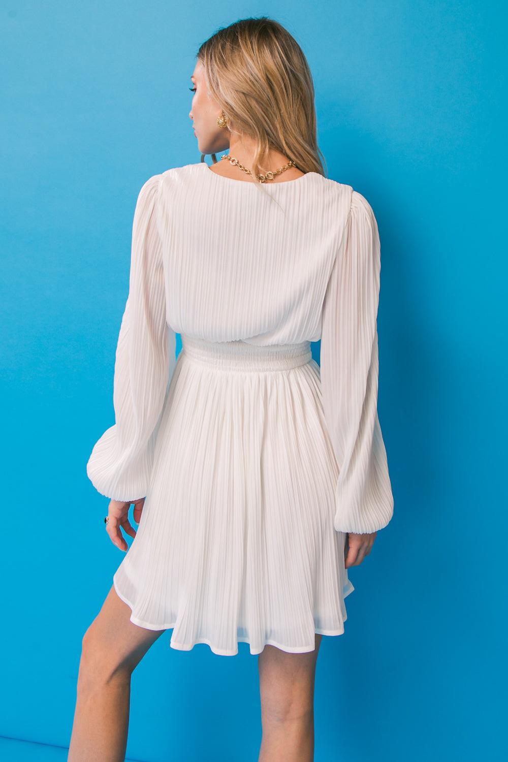 Day in the City Woven Mini Dress