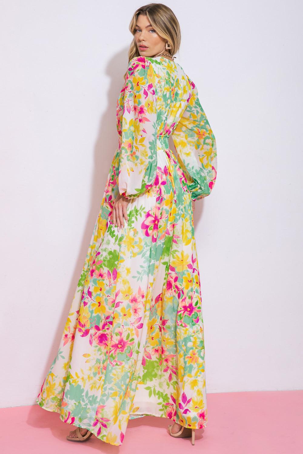 I Ain't Worried Woven Maxi Dress