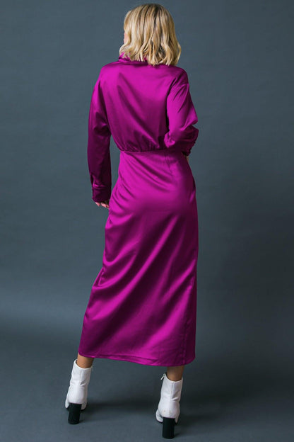 Too Good to Be True Woven Midi Dress