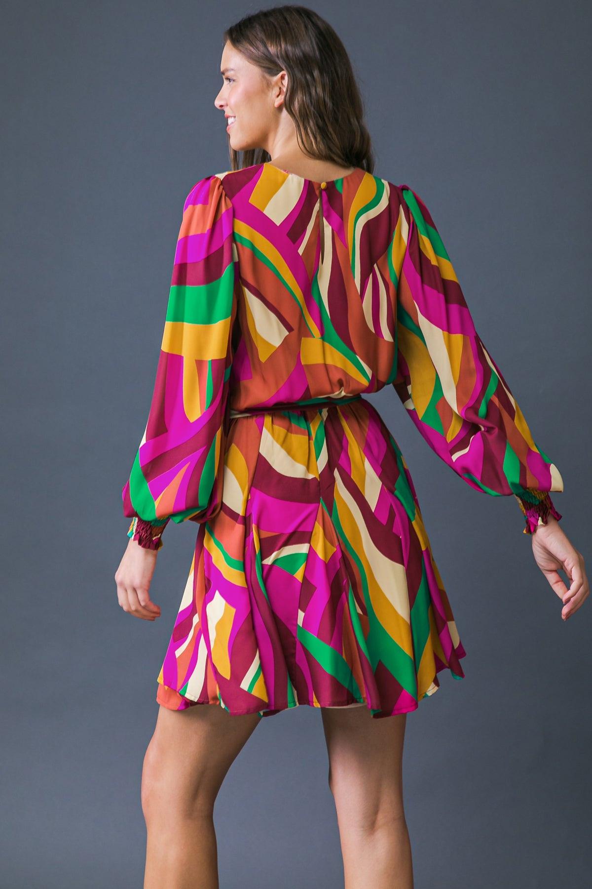 Keep on Moving Woven Mini Dress