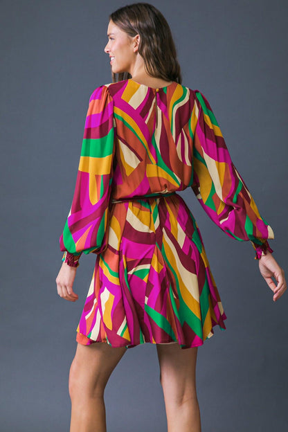 Keep on Moving Woven Mini Dress
