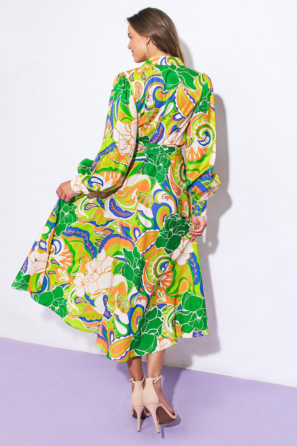 Desirable Style Woven Midi Dress