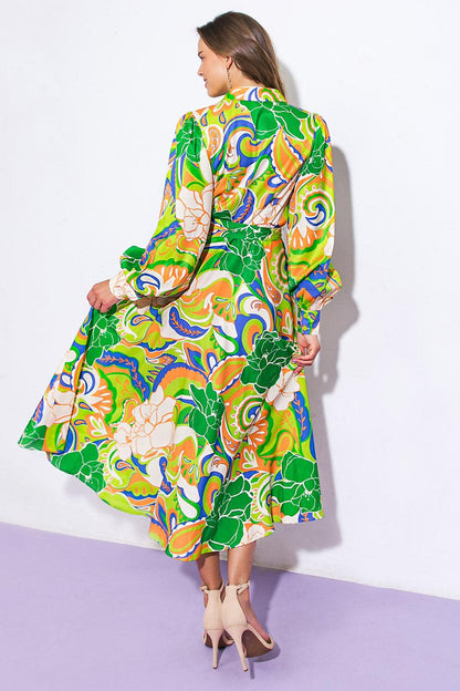 Desirable Style Woven Midi Dress