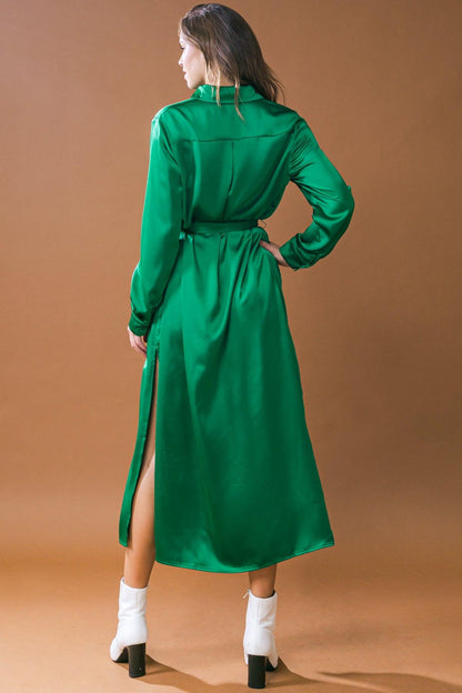 It's Your Place Woven Midi Dress
