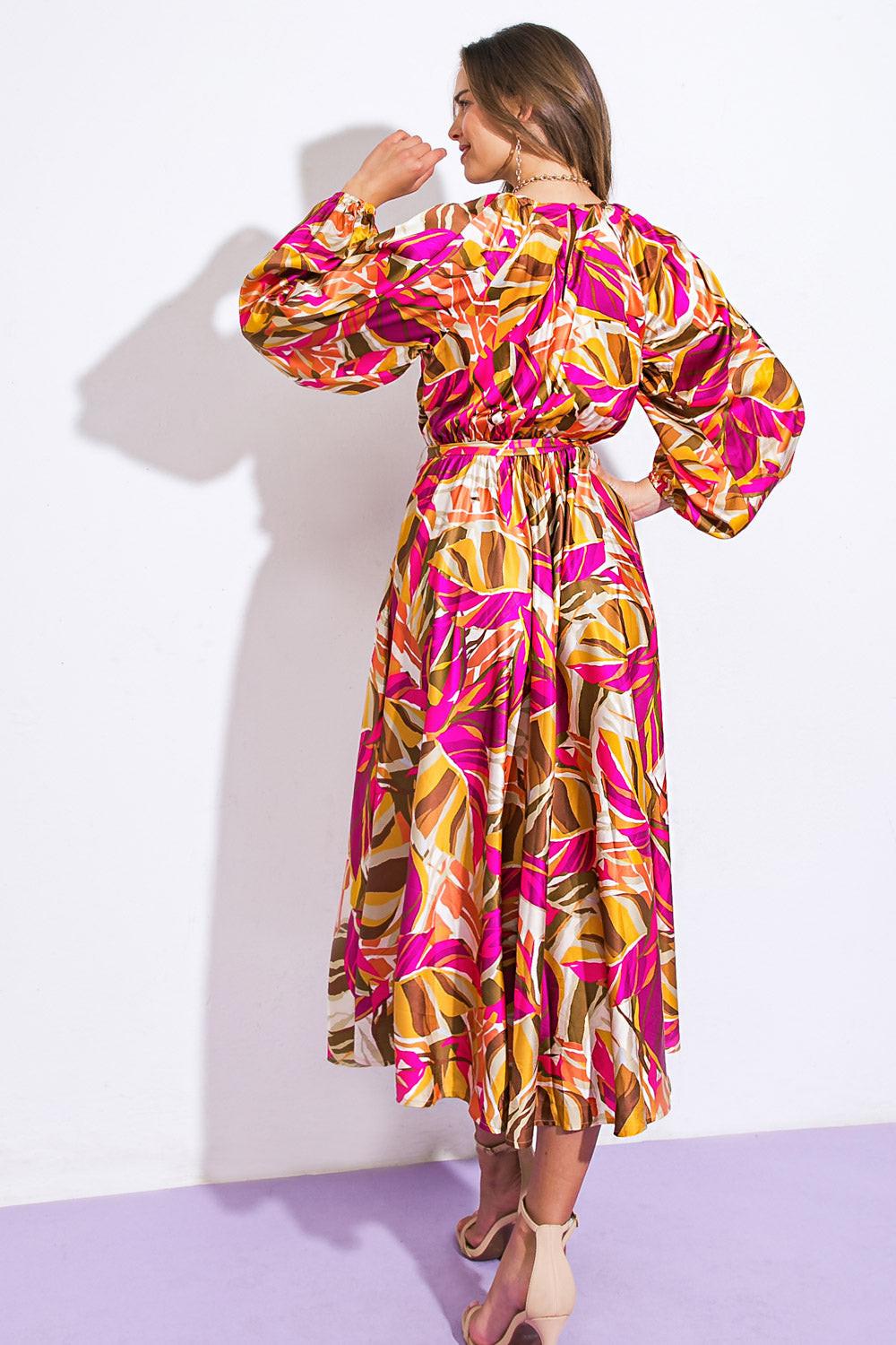 Searching for the One Woven Midi Dress
