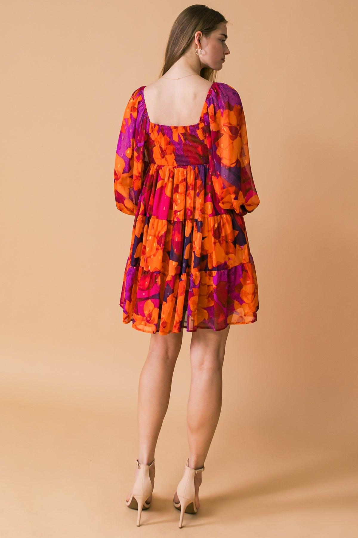 Good Flows to Me Woven Mini Dress