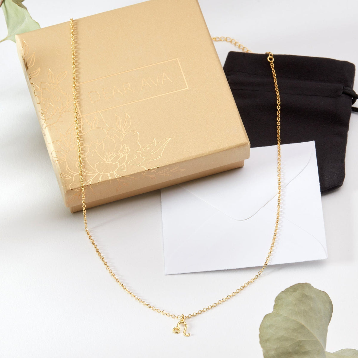 Big Leo Energy Zodiac Necklace
