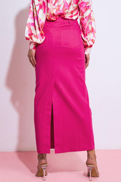 My Love Mine All Mine Woven Midi Skirt