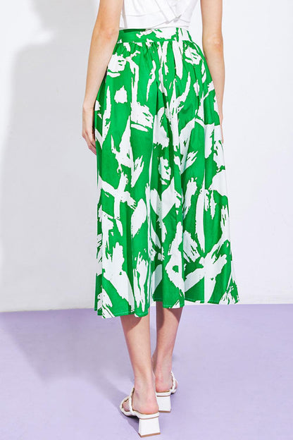 Happy to Be Here Woven Skirt