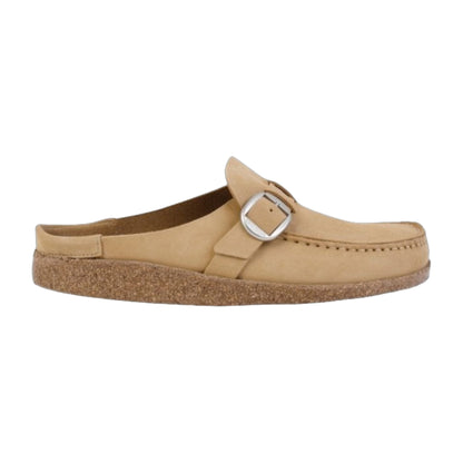 Birkenstock Buckley Nubuk Leather Latte Cream
