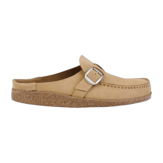Birkenstock Buckley Nubuk Leather Latte Cream