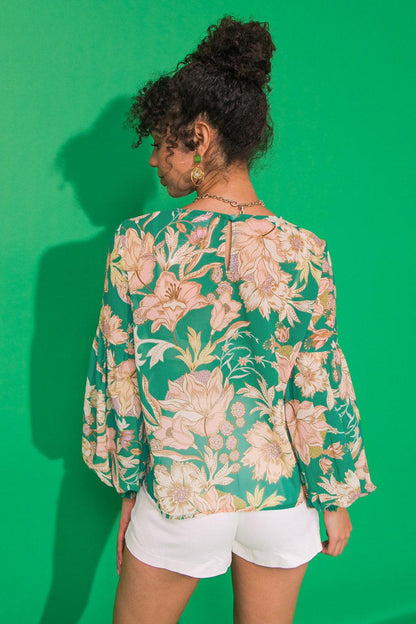 Daybreak Skyline Woven Top