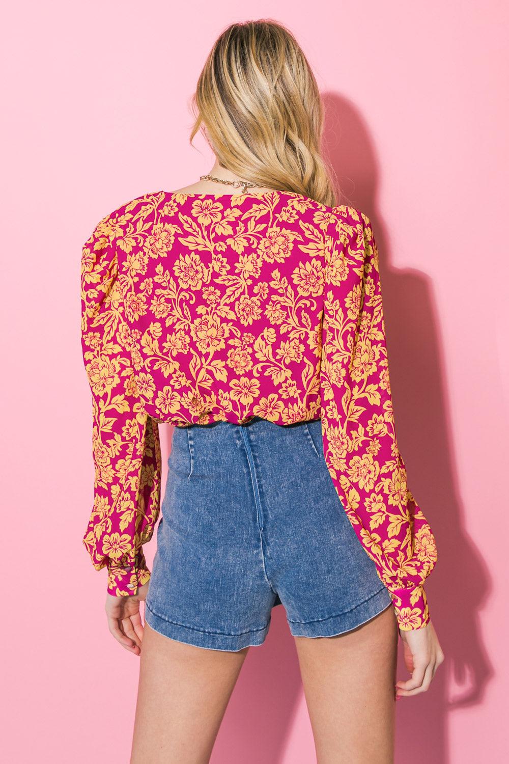 Awaken My Love Woven Bodysuit