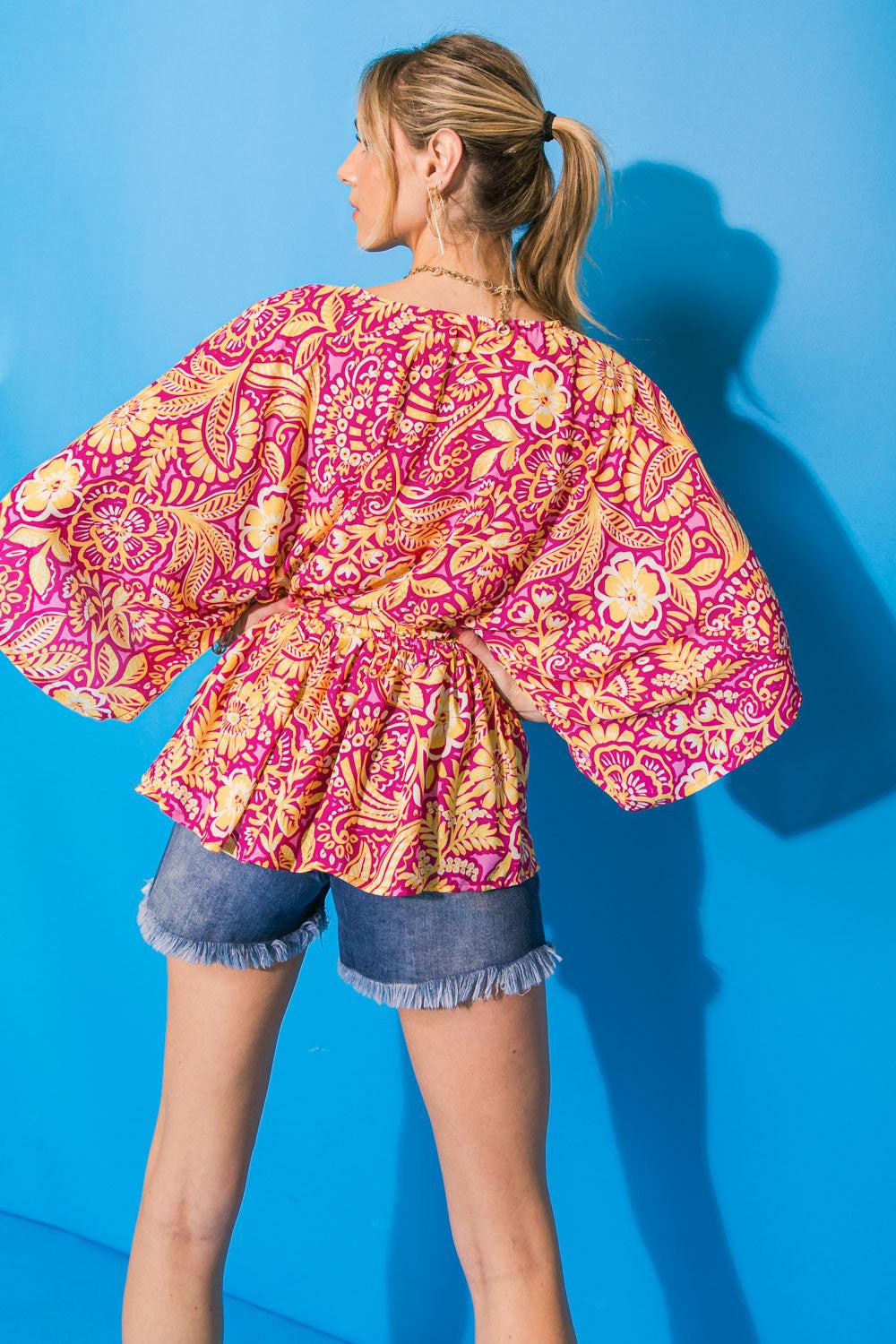 Gift of Love Woven Top