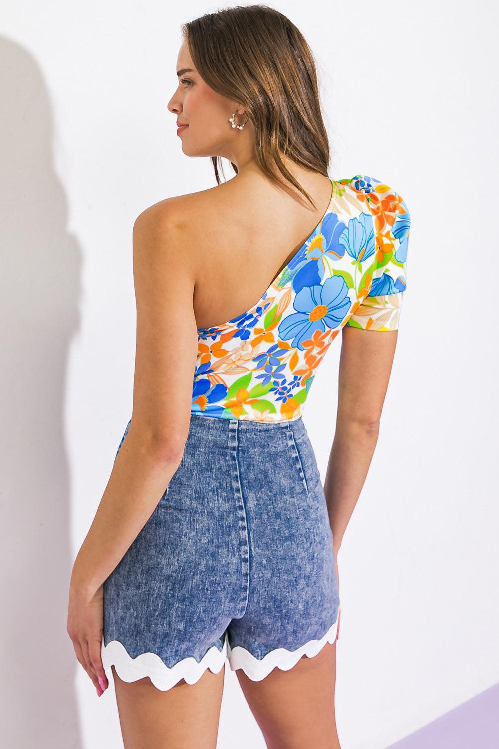 Sunny Approach Print Bodysuit