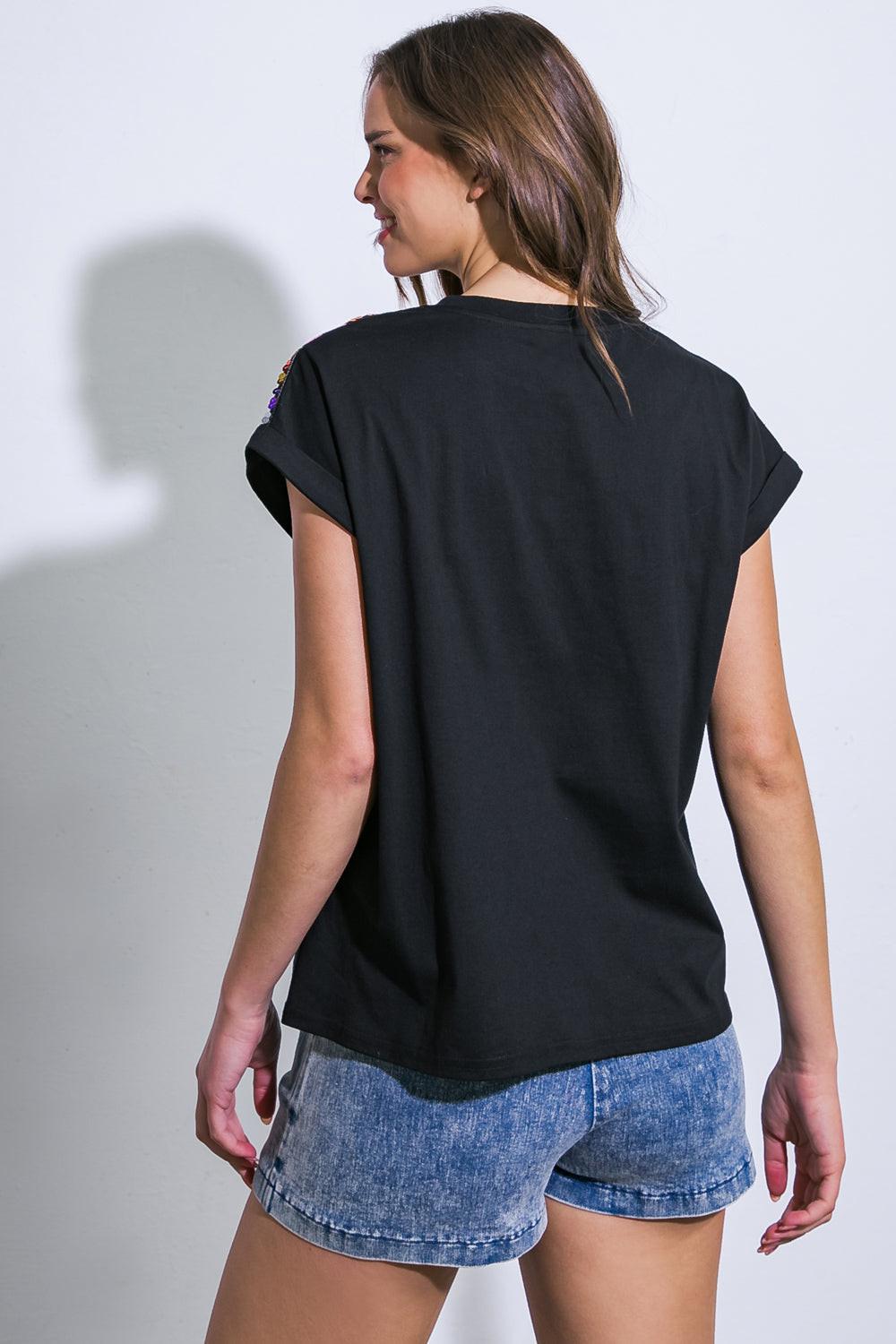 How I'm Feeling Black Knit Top