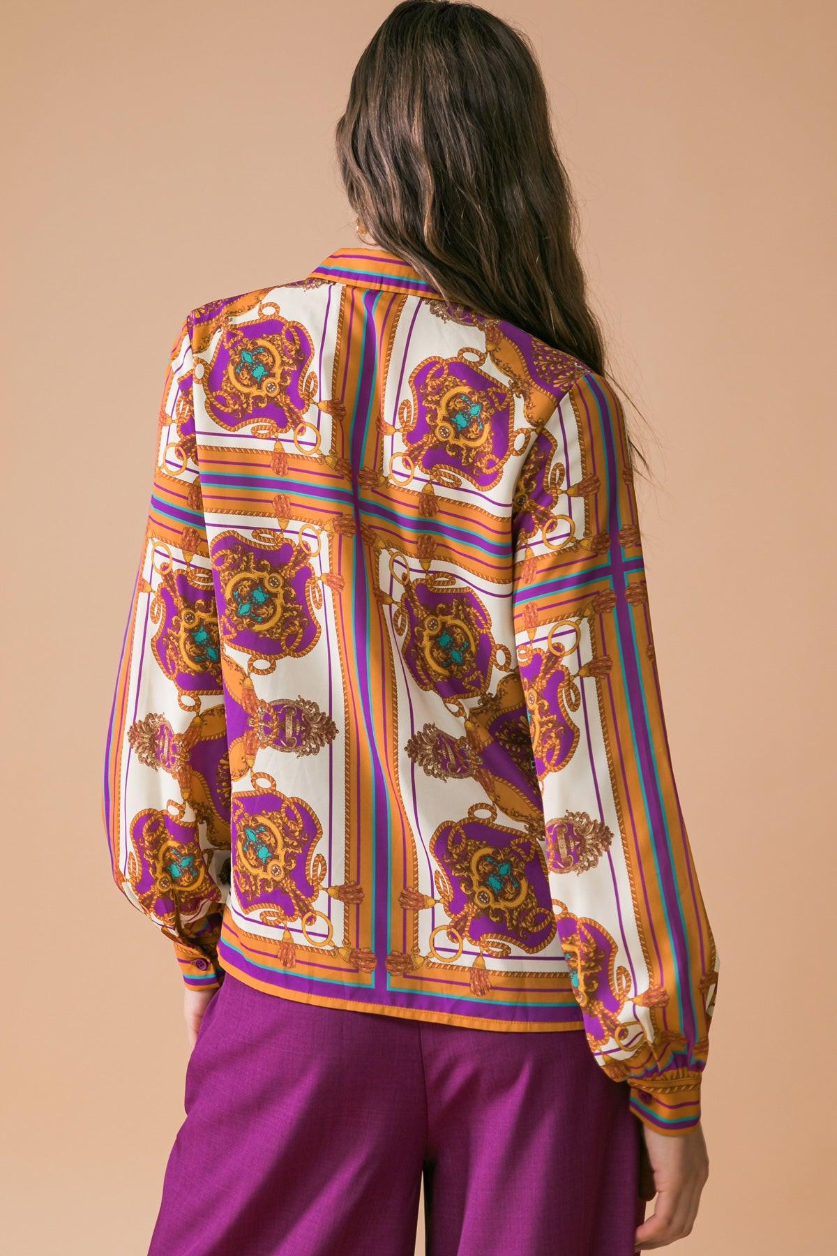 Make Today Great Woven Top