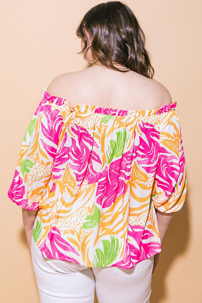 Breaking Hearts Woven Top
