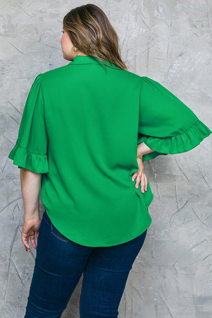 Back to Business Woven Top