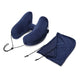 Navy Pillow Hat