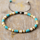Turquoise, White