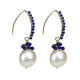 Blue, White