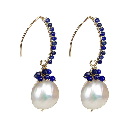 Blue, White-