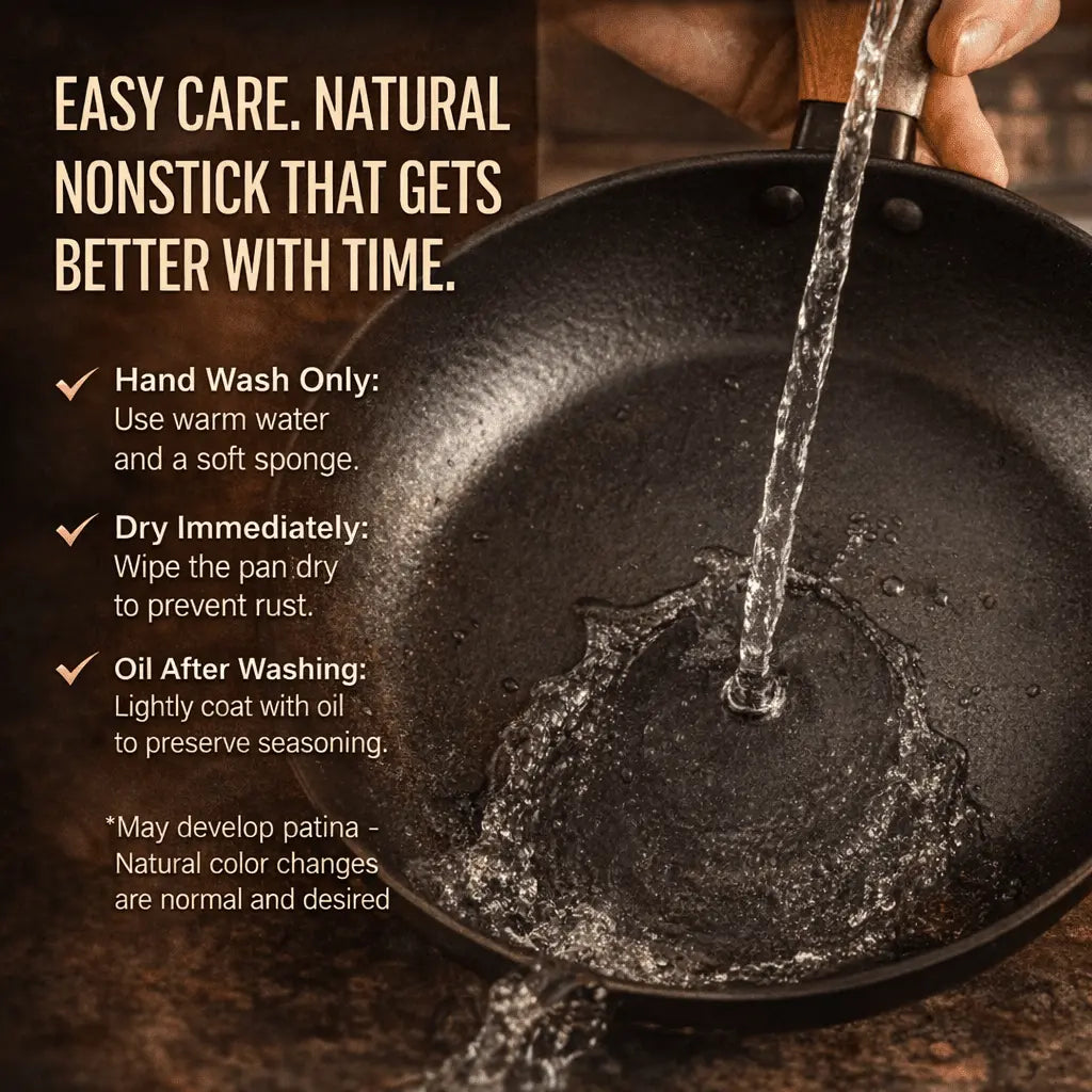 Black Angus Frying Pan - Alva Cookware