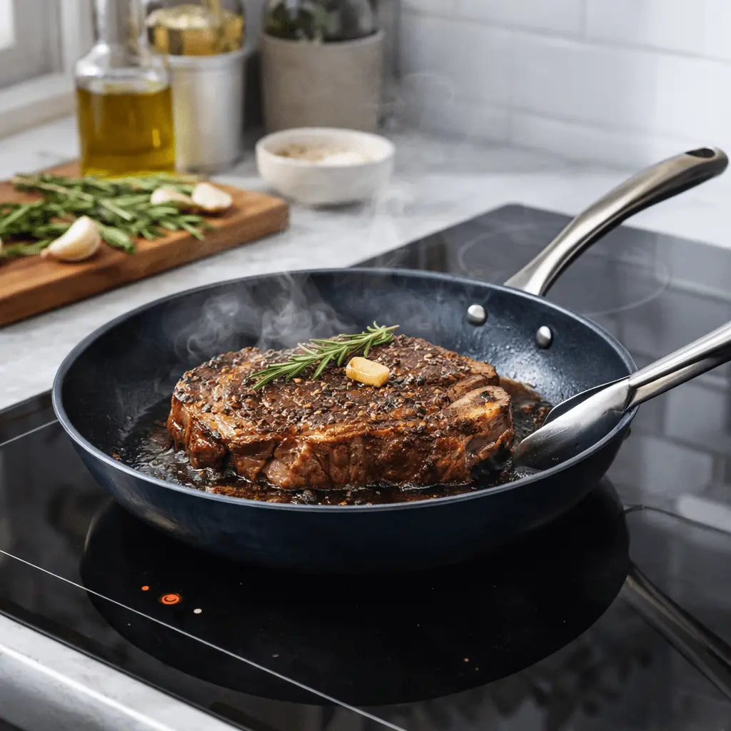 Black Angus Frying Pan - Alva Cookware