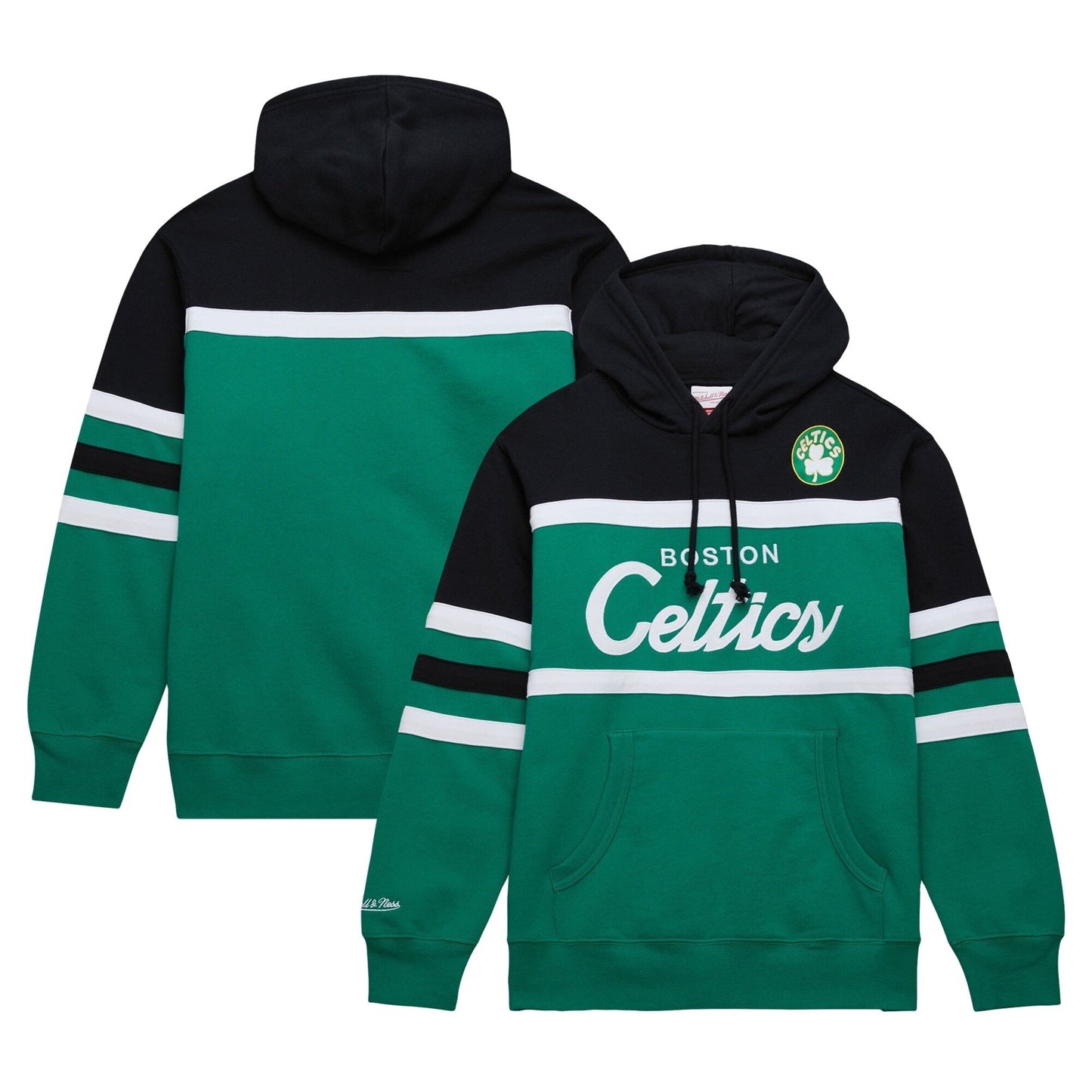 Men's Mitchell & Ness Head Coach Hoodie Celtics