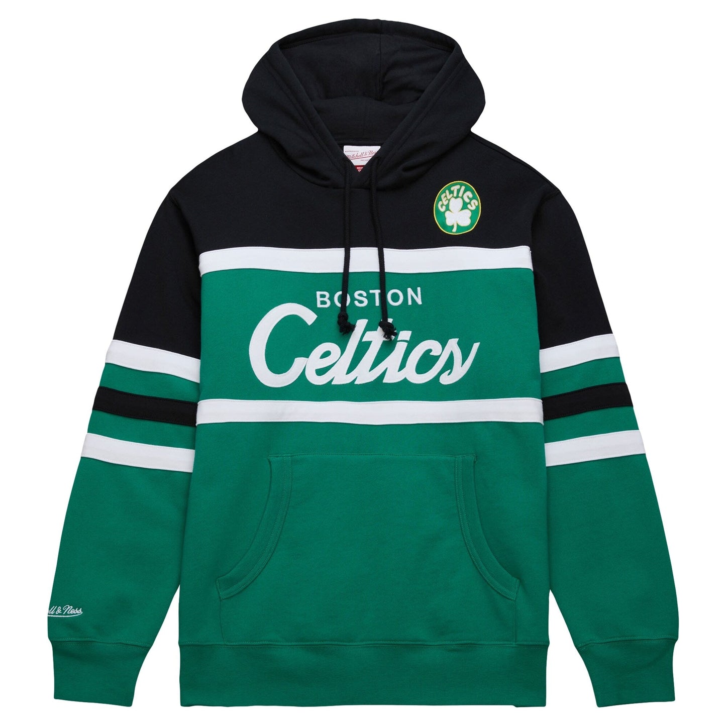 Men's Mitchell & Ness Head Coach Hoodie Celtics