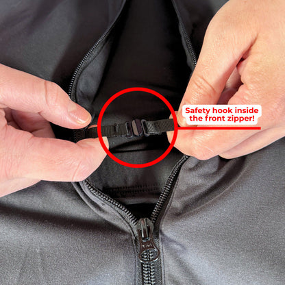 Constantly Varied Gear Half Zip Dress - Black