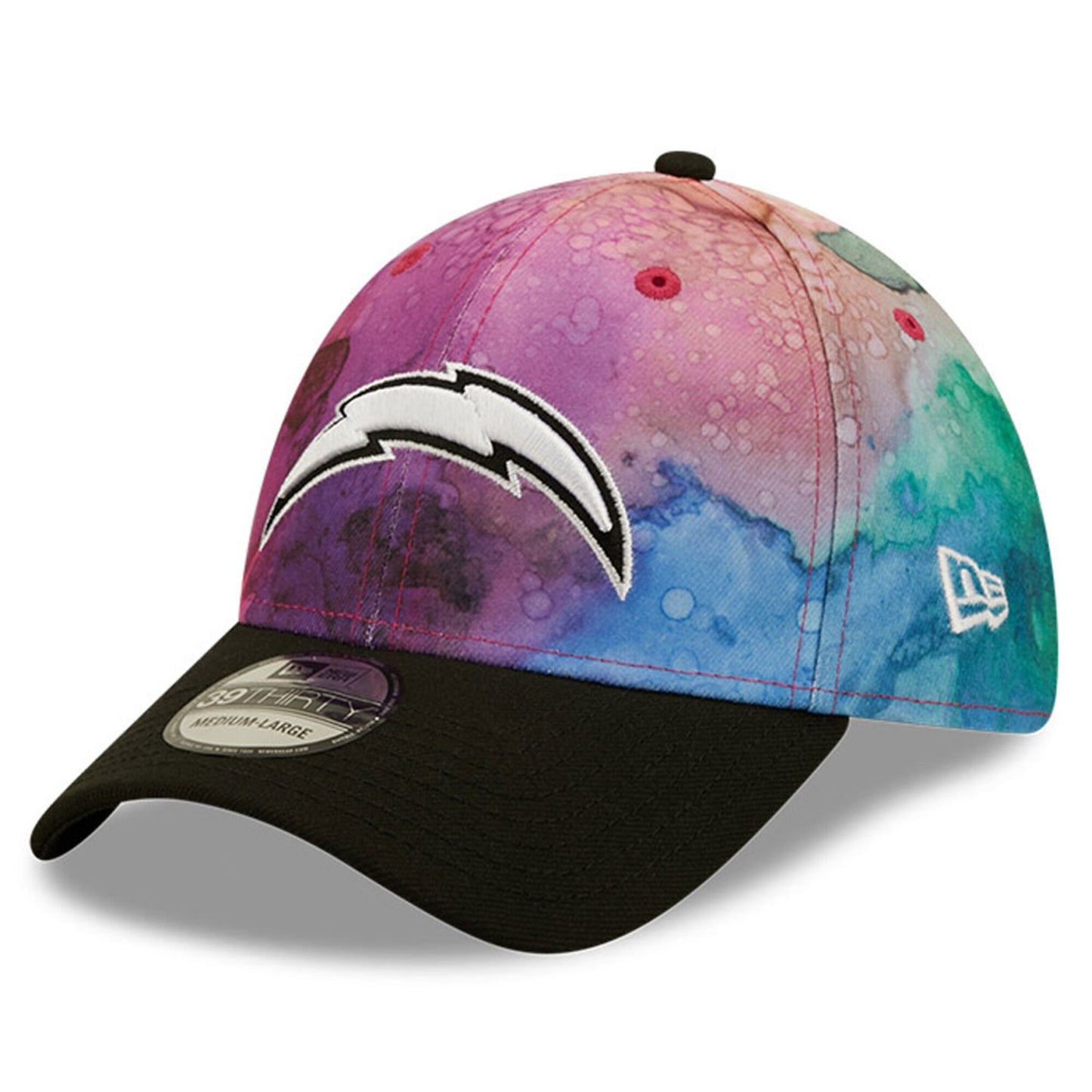 New Era Men's NFL La Chargers 3930 Crucial Catch Flex Hats