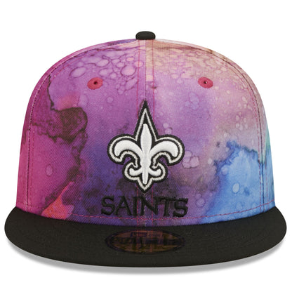 New Era Men's NFL New Orleans Saints 5950 Crucial Catch Fitted