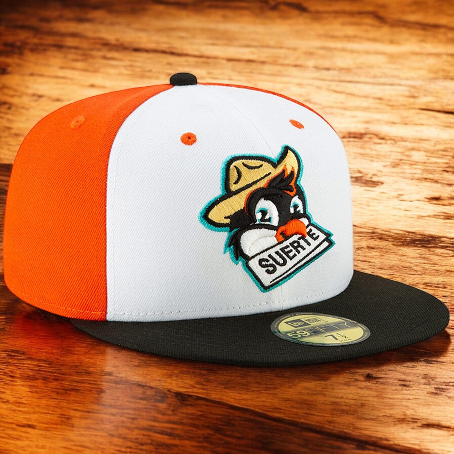 New Era Men's Milb Pajaritos De Norfolk - Norfolk Tides 5950 59Fifty