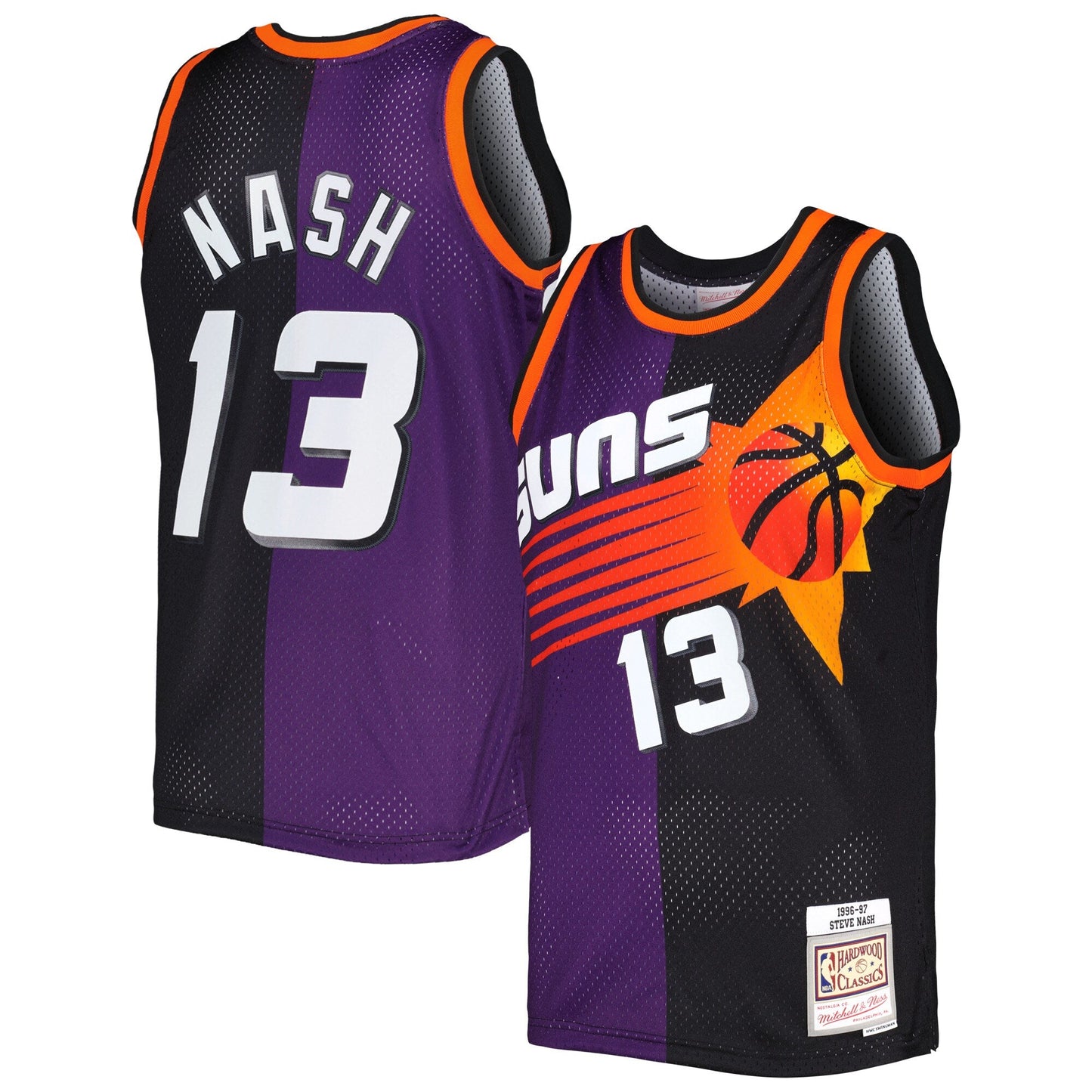 Mitchell & Ness NBA Split Swingman Jersey Phoenix Suns 1996 Steve Nash