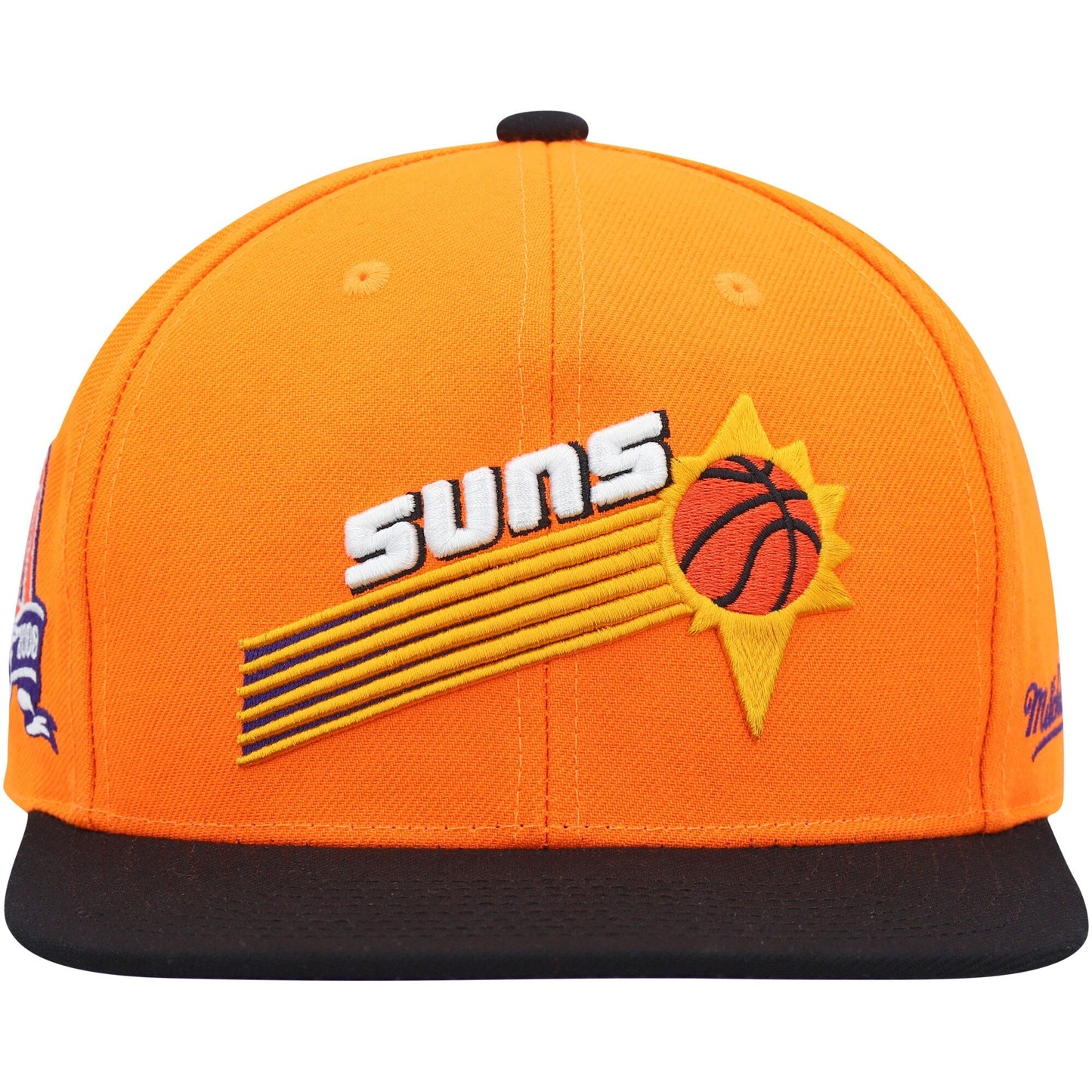 Mitchell & Ness Men's NBA Team Side Fitted Hwc Suns Fitted Caps
