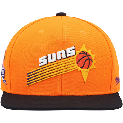 Mitchell & Ness Men's NBA Team Side Fitted Hwc Suns Fitted Caps