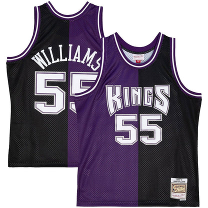 Mitchell & Ness NBA Split Swingman Jersey Sacramento Kings 2000 Jason Williams Jerseys