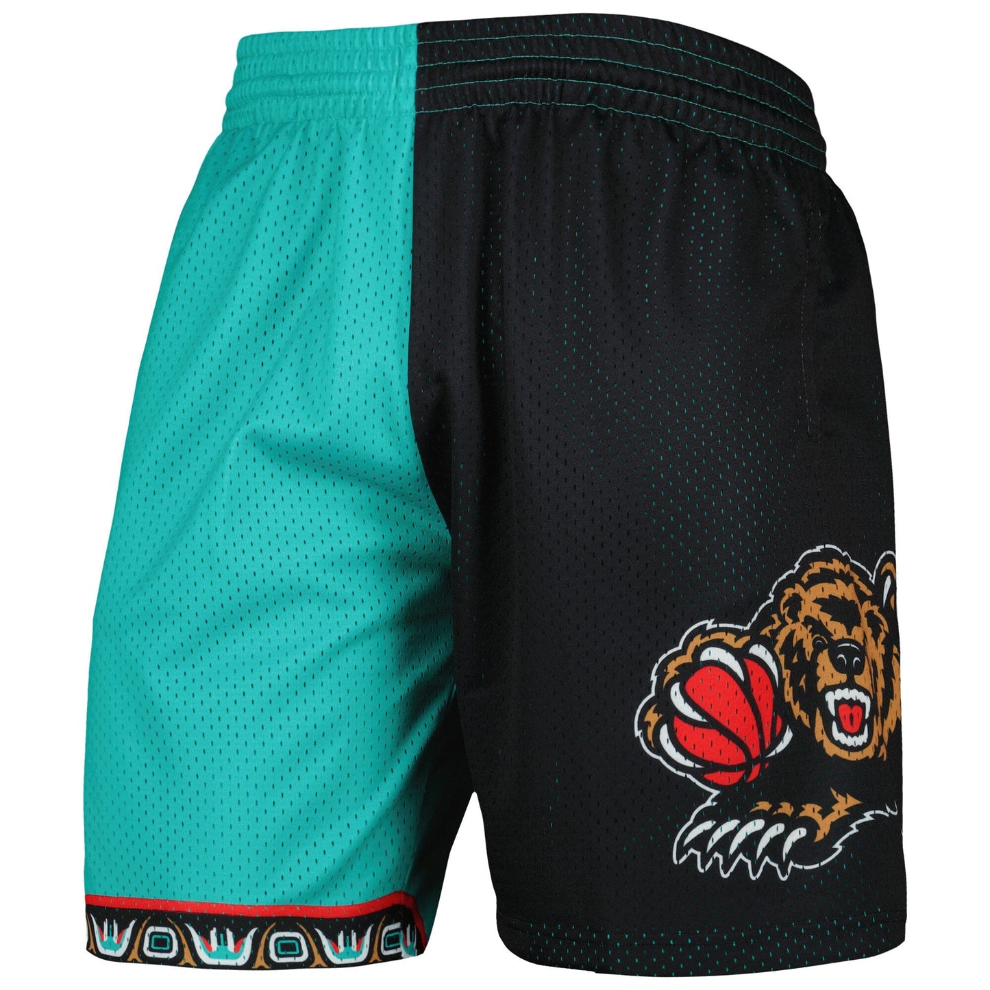 Mitchell & Ness NBA Split Swingman Shorts Vancouver Grizzlies 1998