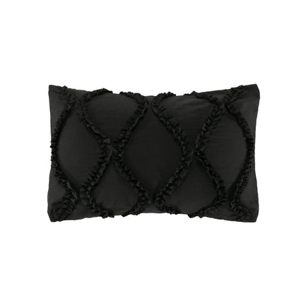 Elegant Comfort 10-Piece Infinity Design Comforter Set - Includes 4-Piece Sheet Set with Double Sided Storage Pockets