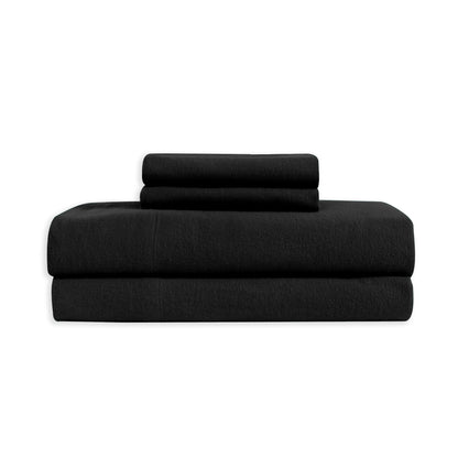 Elegant Comfort 4-Piece Cotton Flannel Sheet Set - 100% Turkish Cotton