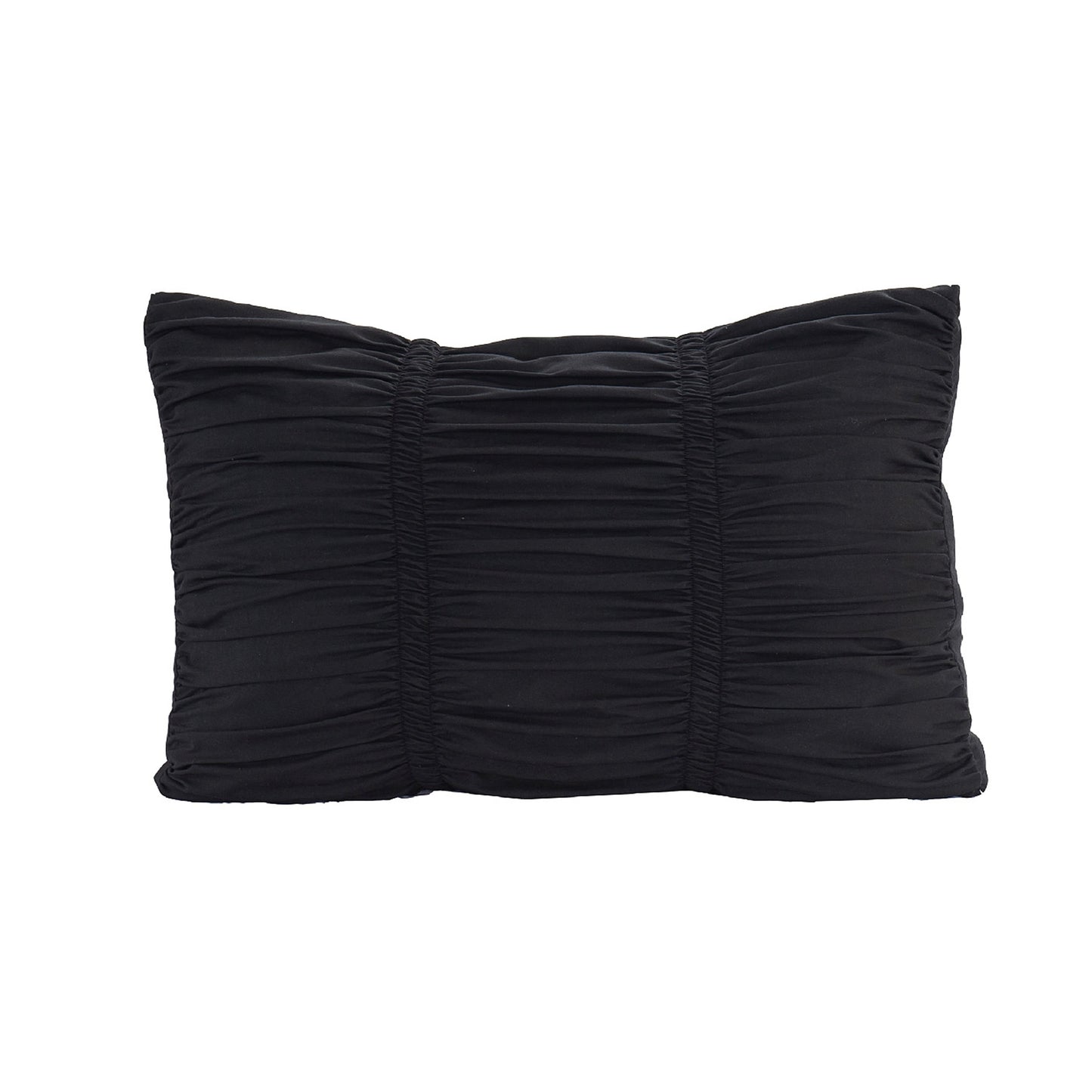 Elegant Comfort 10-Piece Pleated Comforter Set - Includes 4-Piece Sheet Set with Double Sided Storage Pockets