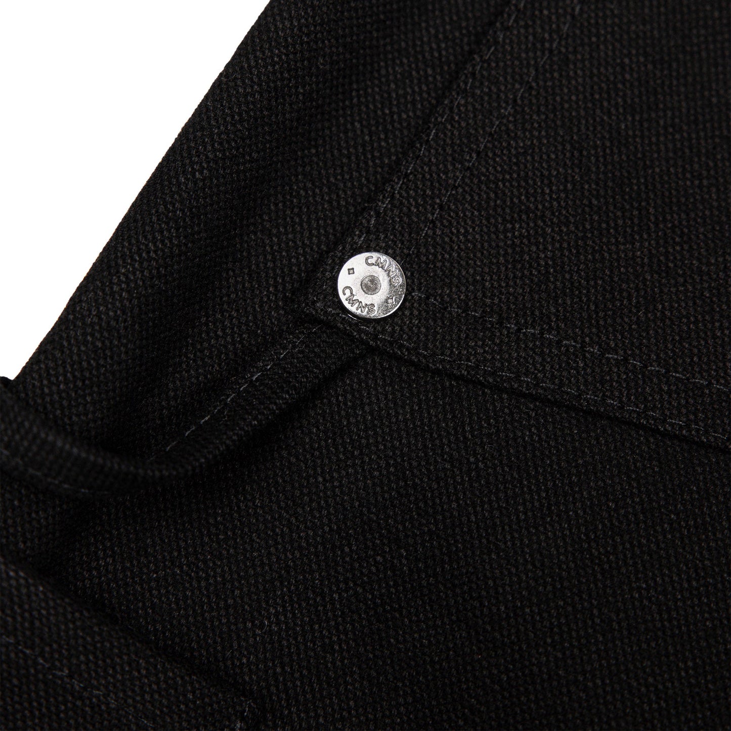 Commons Double Knee Canvas Short Black